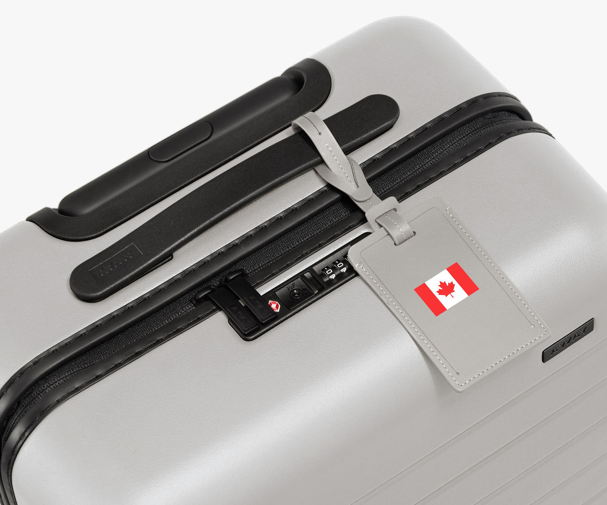 Away Match Day Luggage Tag in Canada (Flag)