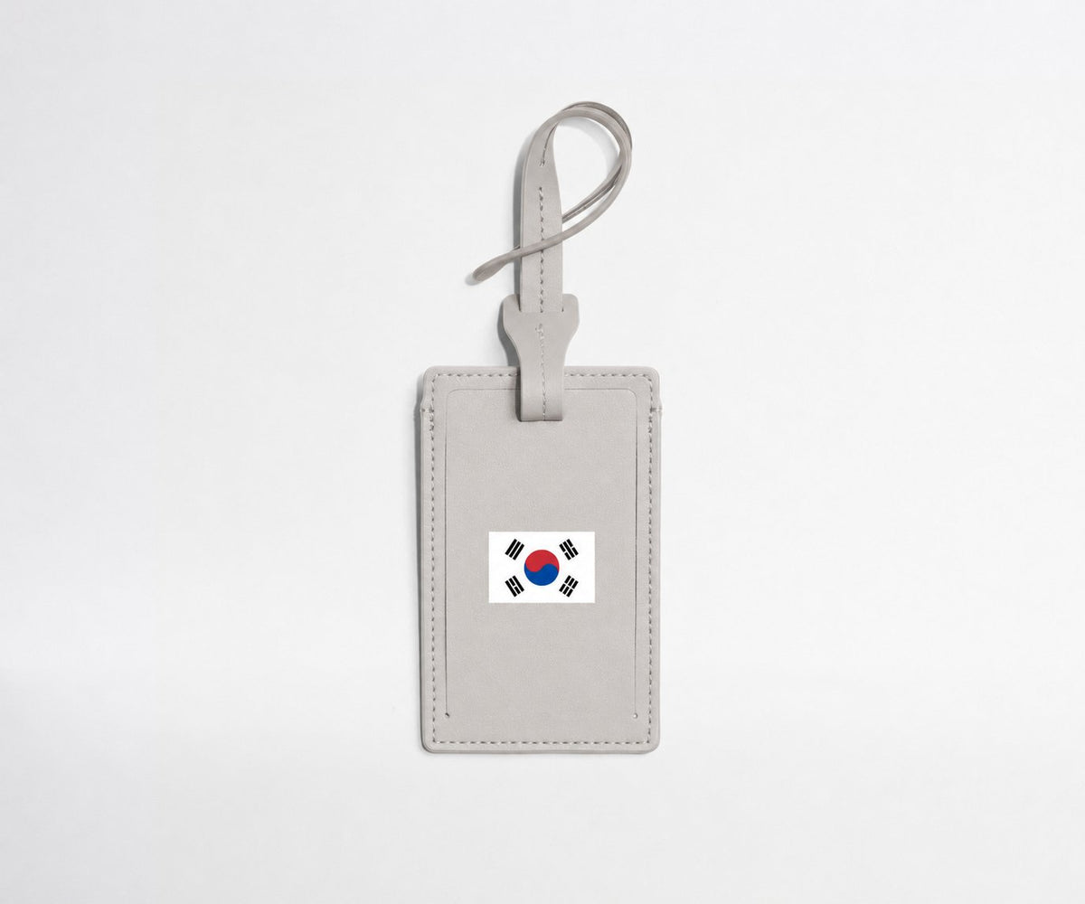 Away Match Day Luggage Tag in South Korea (Flag)