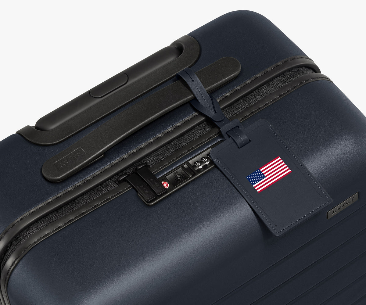 Away Match Day Luggage Tag in USA (Flag)
