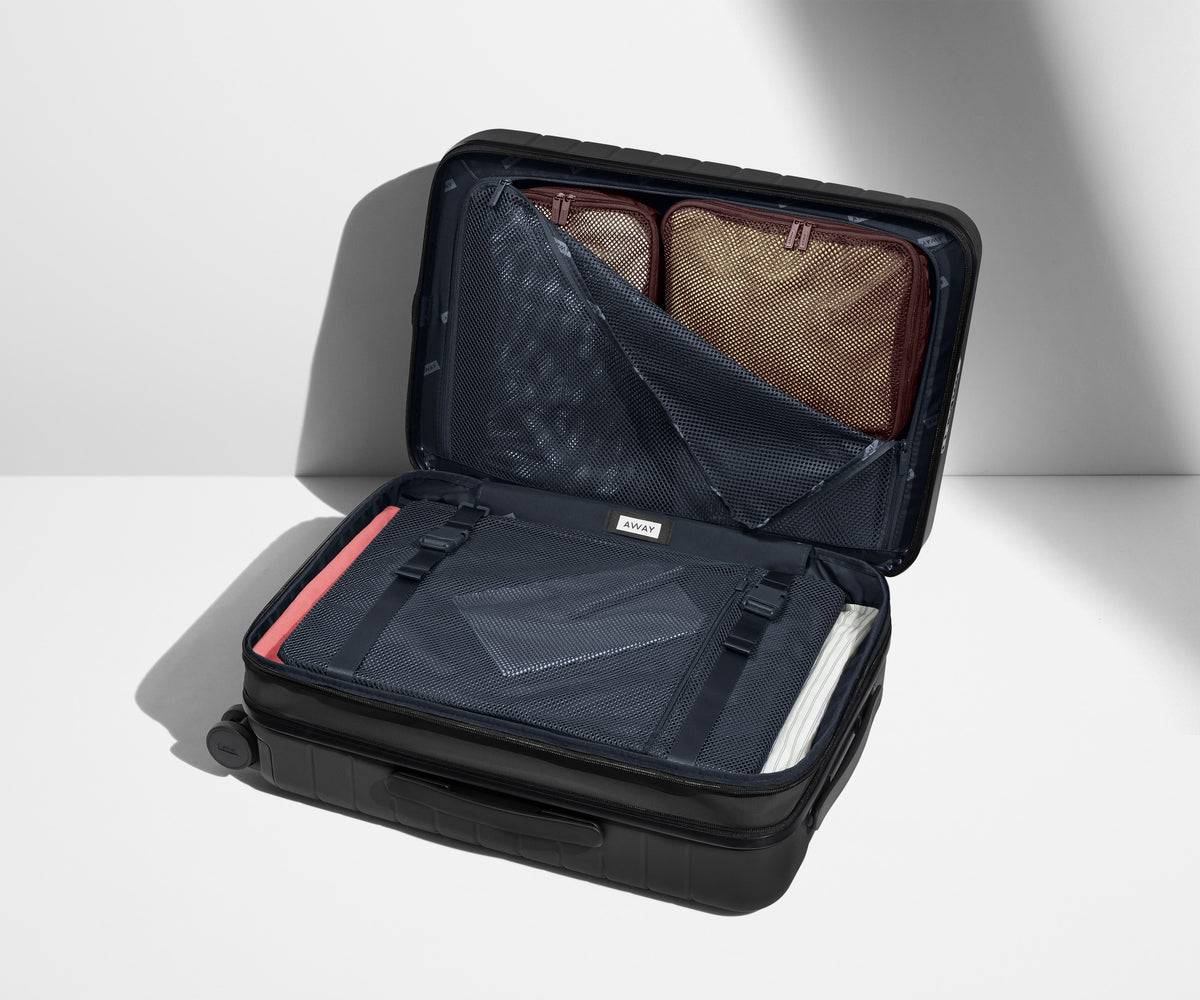 Away The Bigger Carry-On Flex Suitcase - Navy Blue