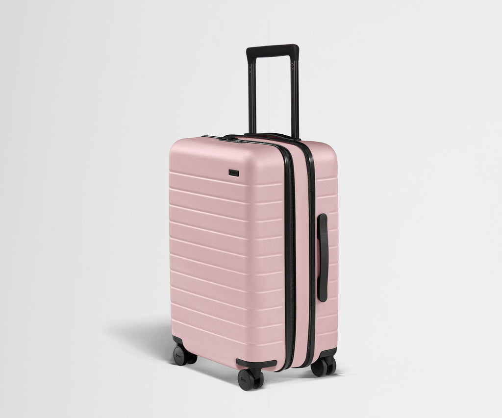 Away The Bigger Carry-On Flex Suitcase - Blush Pink