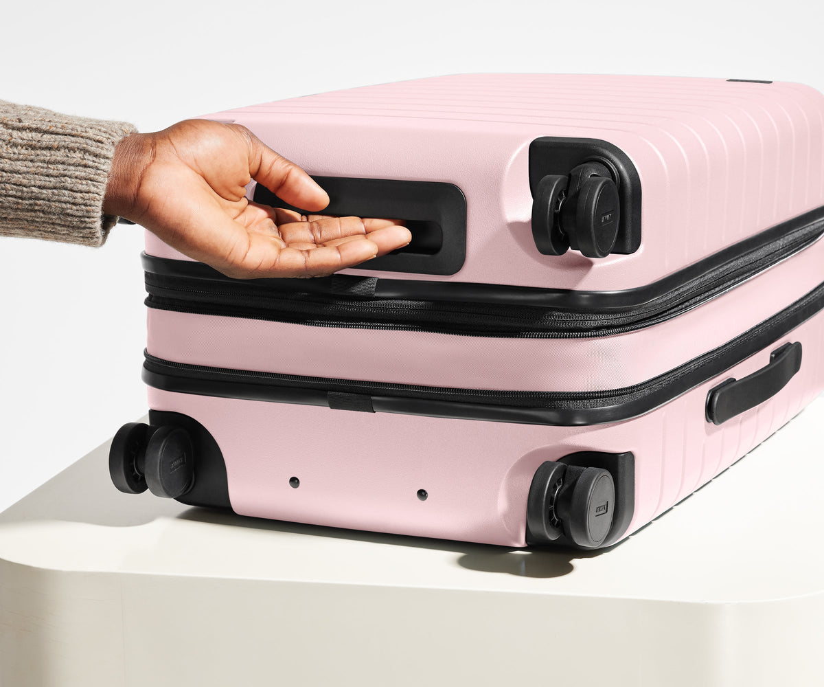 Away The Carry-On Flex Suitcase - Blush Pink