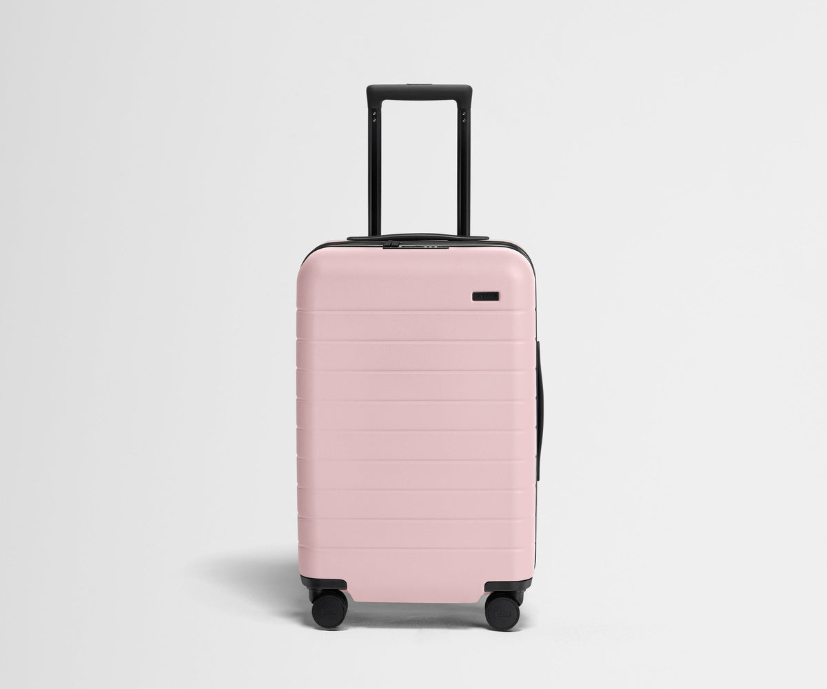 Away The Carry-On Flex Suitcase - Blush Pink