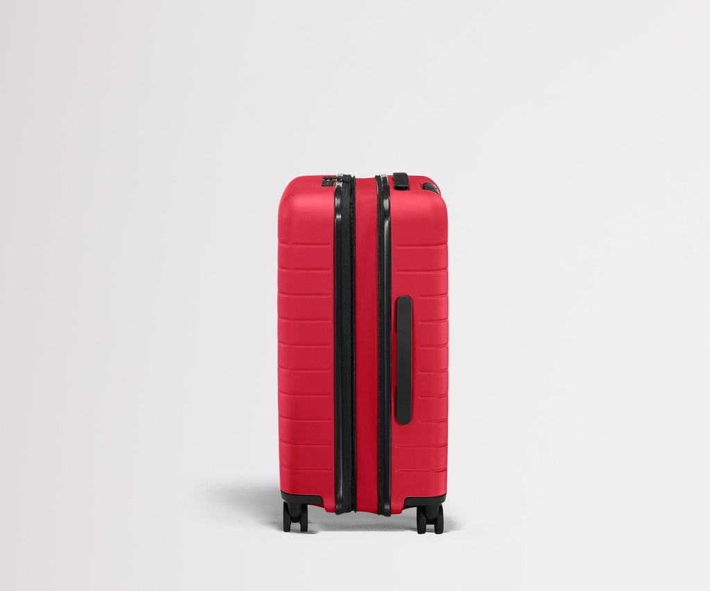 Away The Bigger Carry-On Flex Suitcase - Cherry Red
