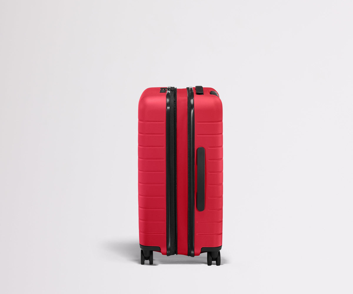 Away The Bigger Carry-On Flex Suitcase - Cherry Red