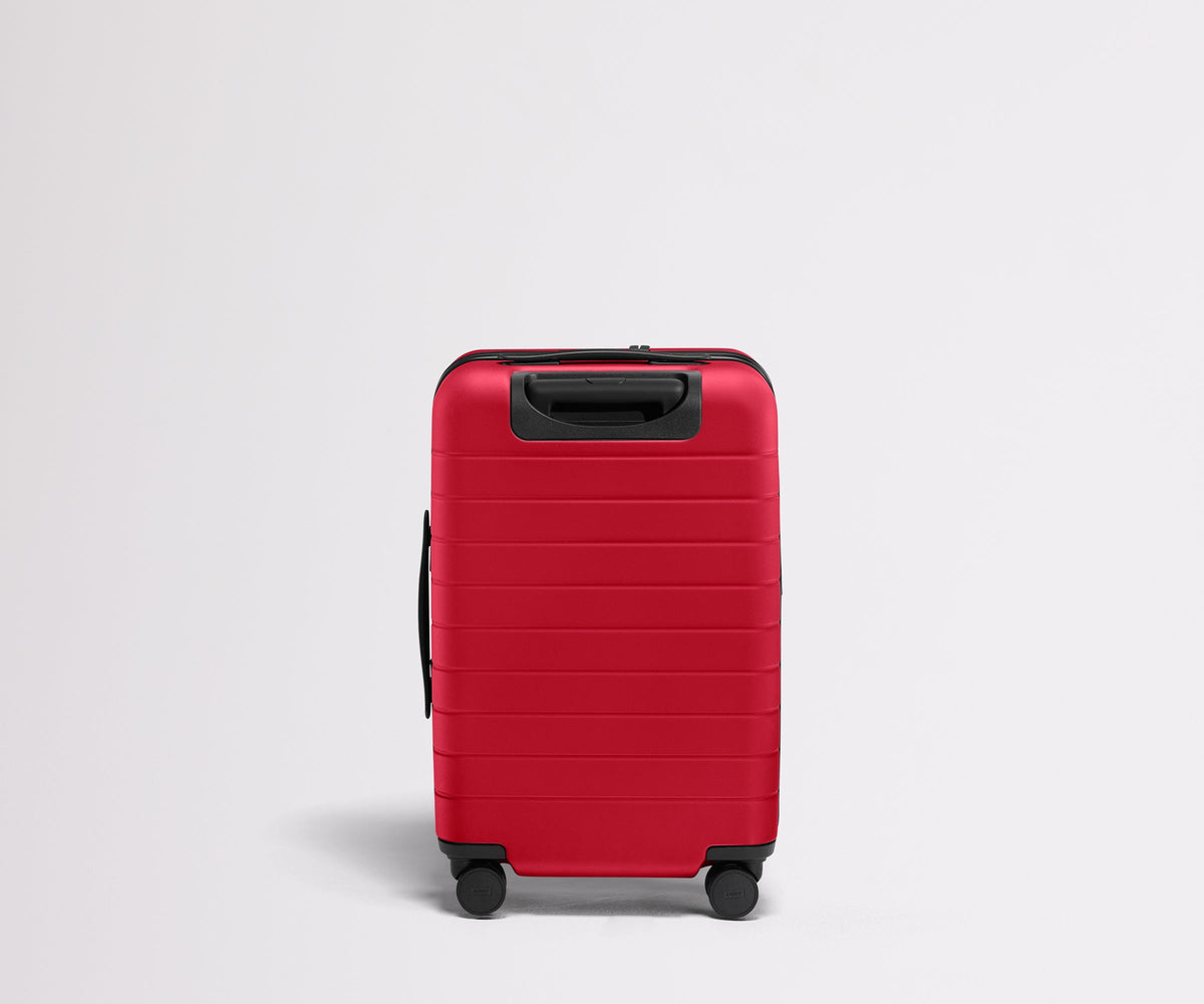 Away The Carry-On Flex Suitcase - Cherry Red