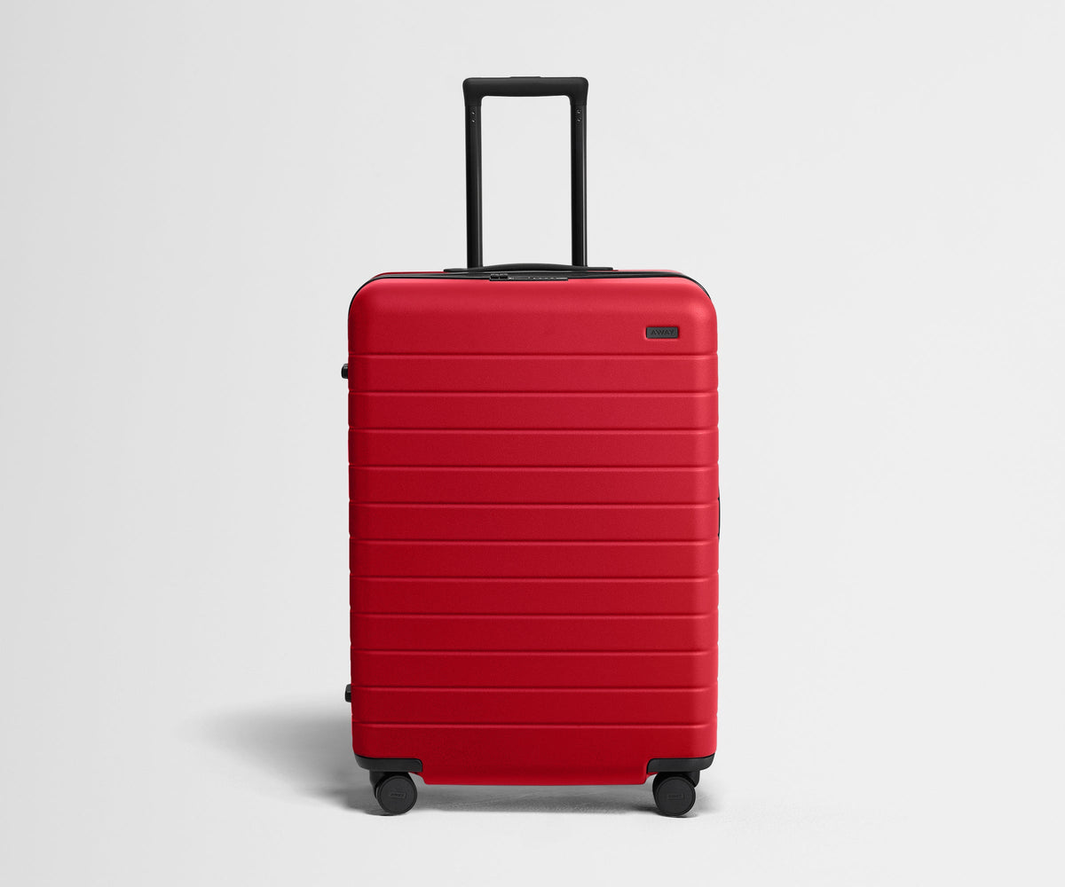 Away The Medium Flex Suitcase - Cherry Red
