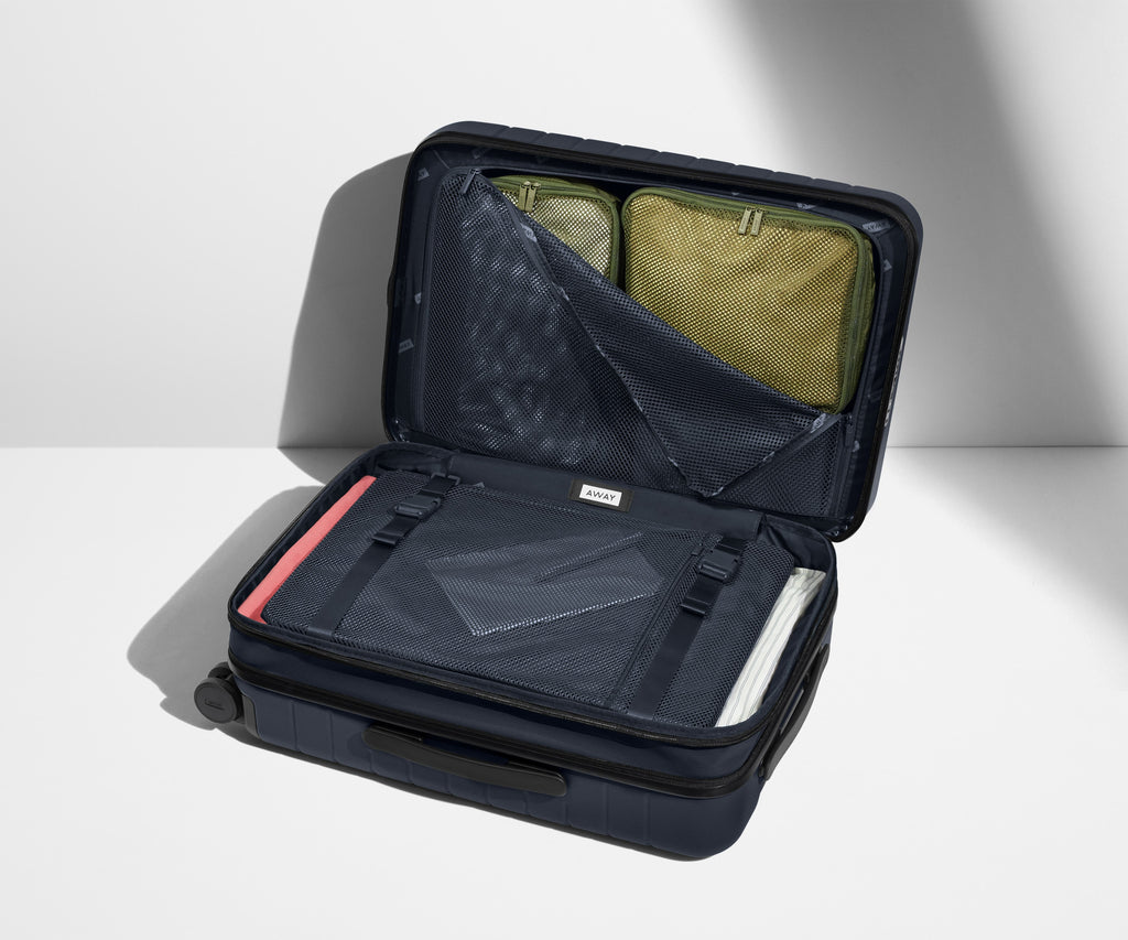 Away The Carry-On Flex Suitcase - Navy Blue
