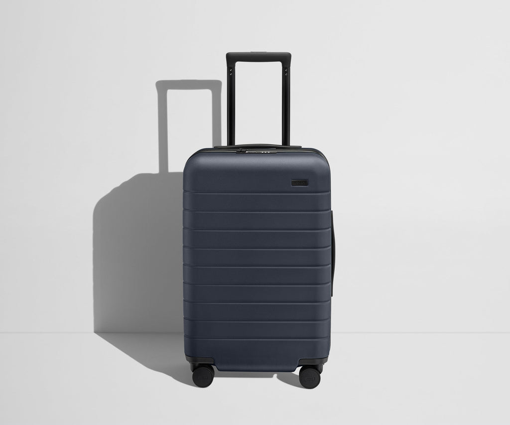 Away The Carry-On Flex Suitcase - Navy Blue