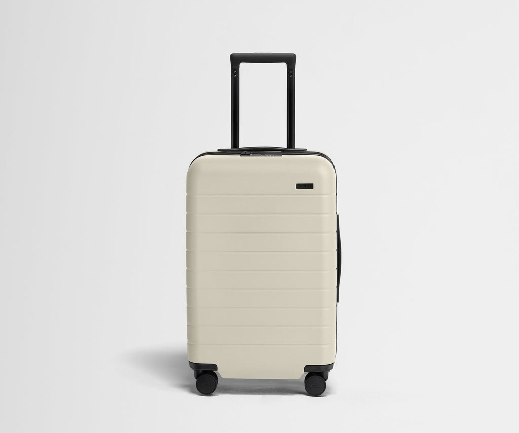 Away The Carry-On Flex Suitcase - Salt White