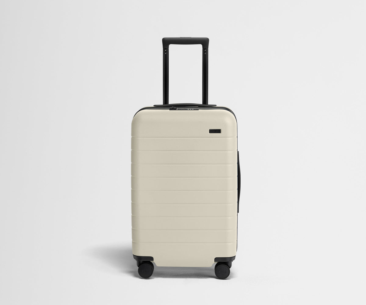 Away The Carry-On Flex Suitcase - Salt White