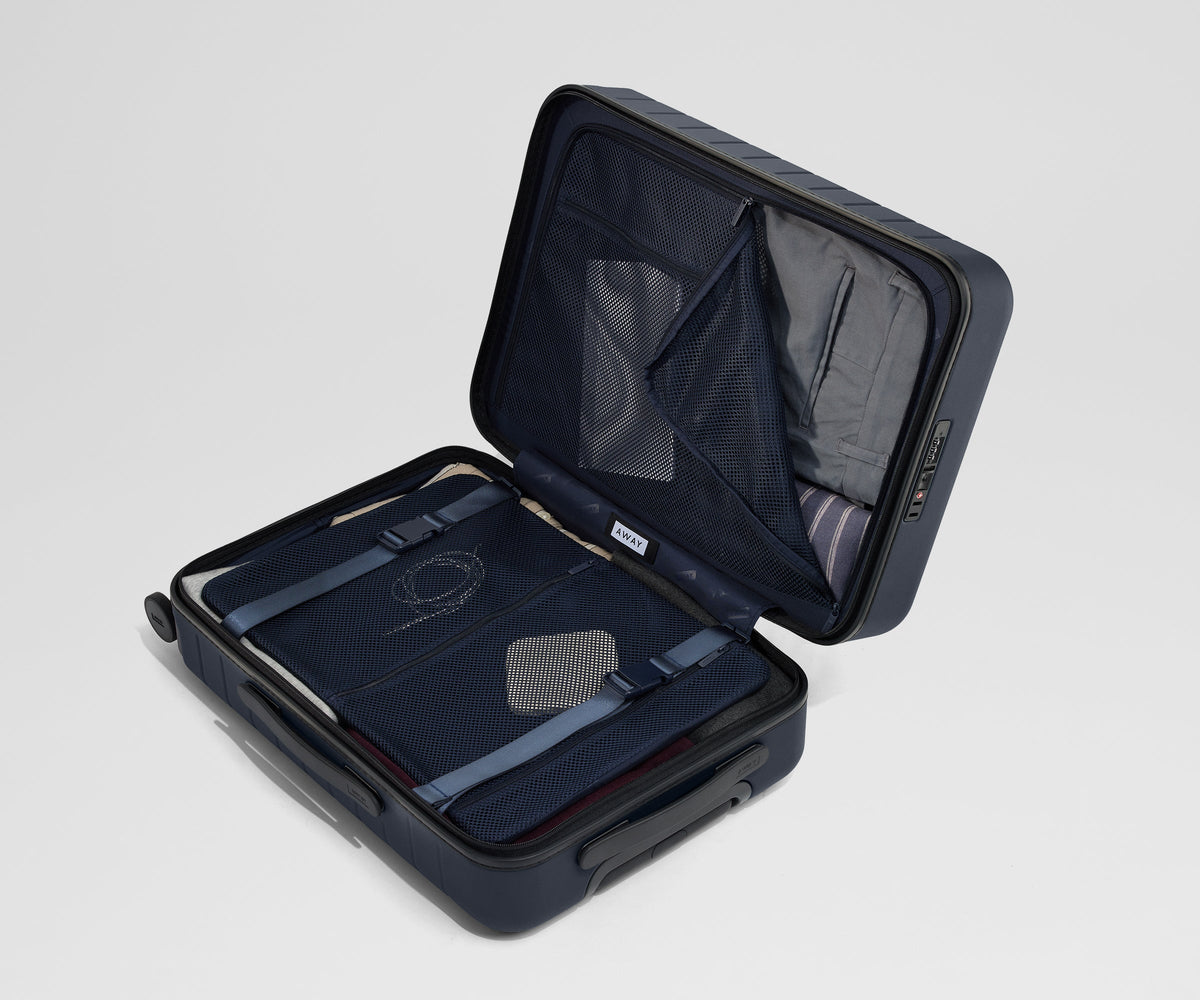 Away The Executive Bigger Carry-On Suitcase - Navy Blue