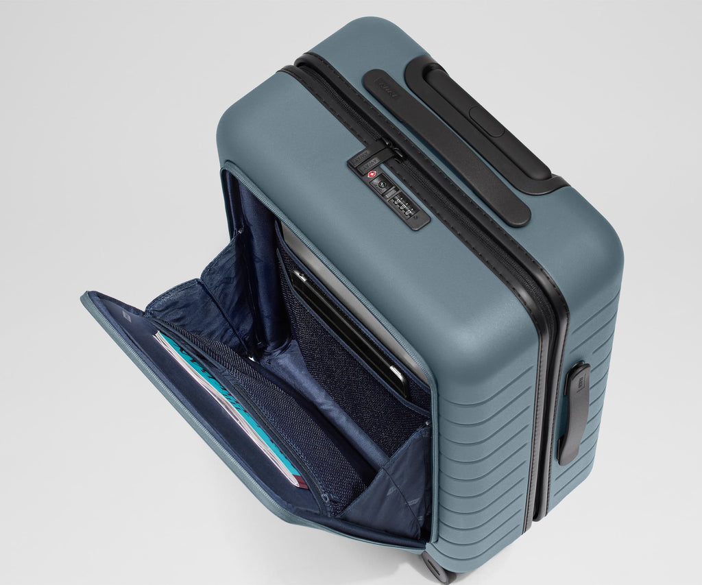 Away The Executive Carry-On Suitcase - Coast Blue
