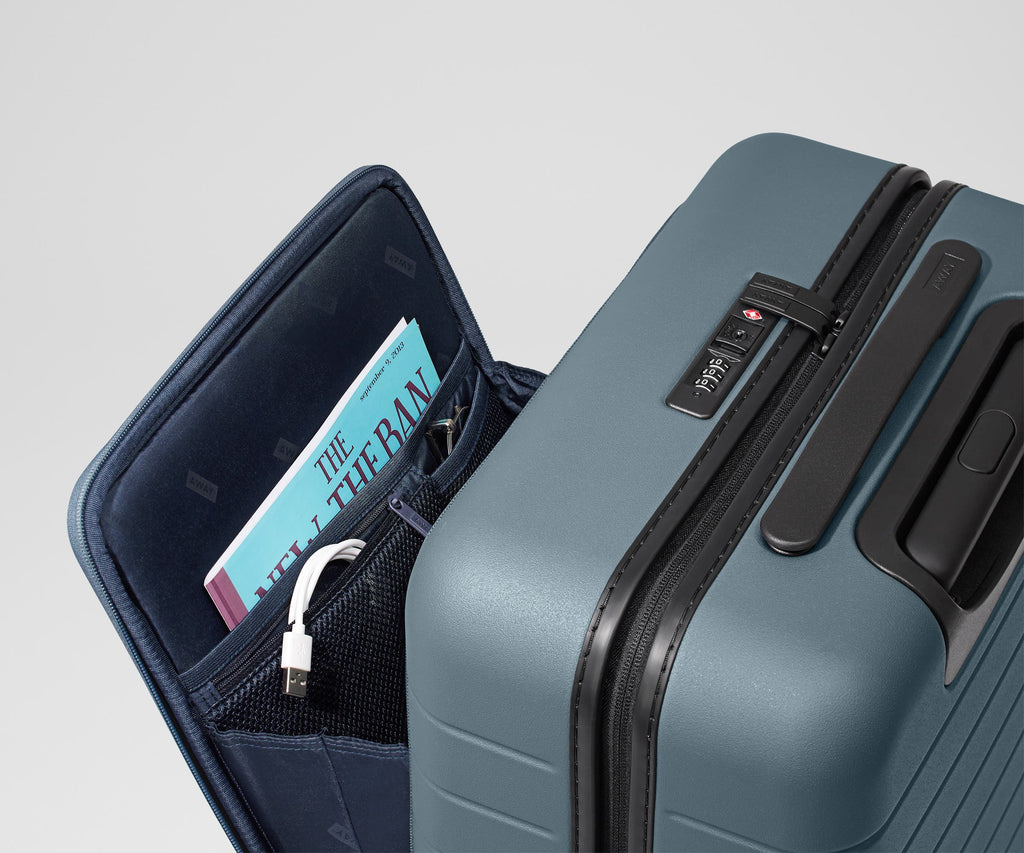 Away The Executive Carry-On Suitcase - Coast Blue