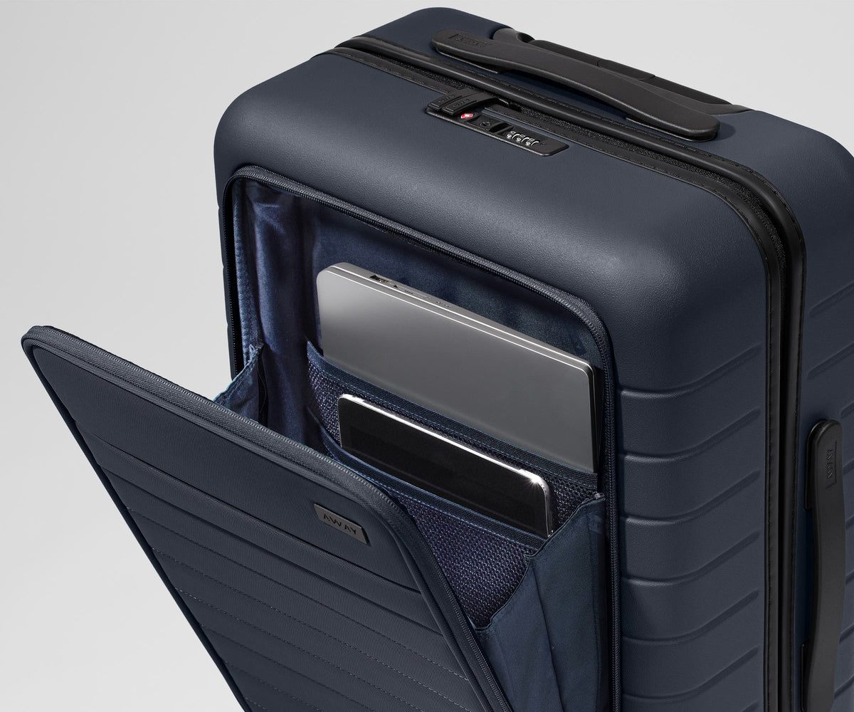 Away The Executive Carry-On Suitcase - Navy Blue