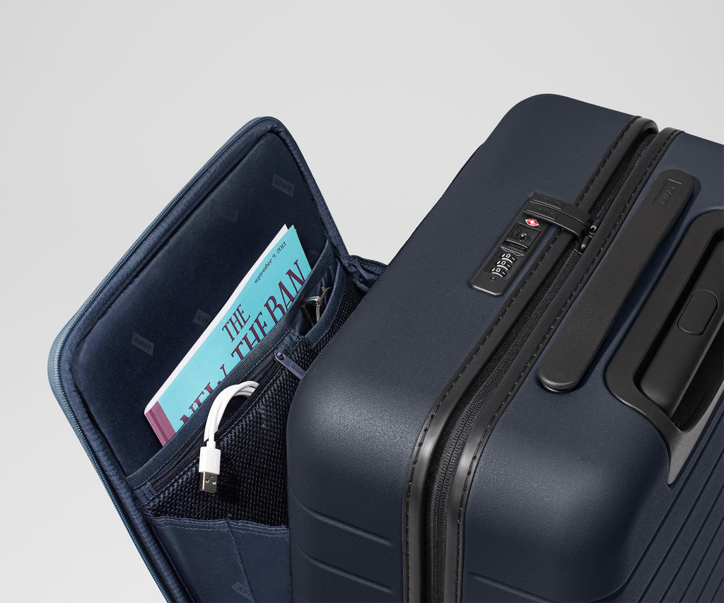 Away The Executive Carry-On Suitcase - Navy Blue