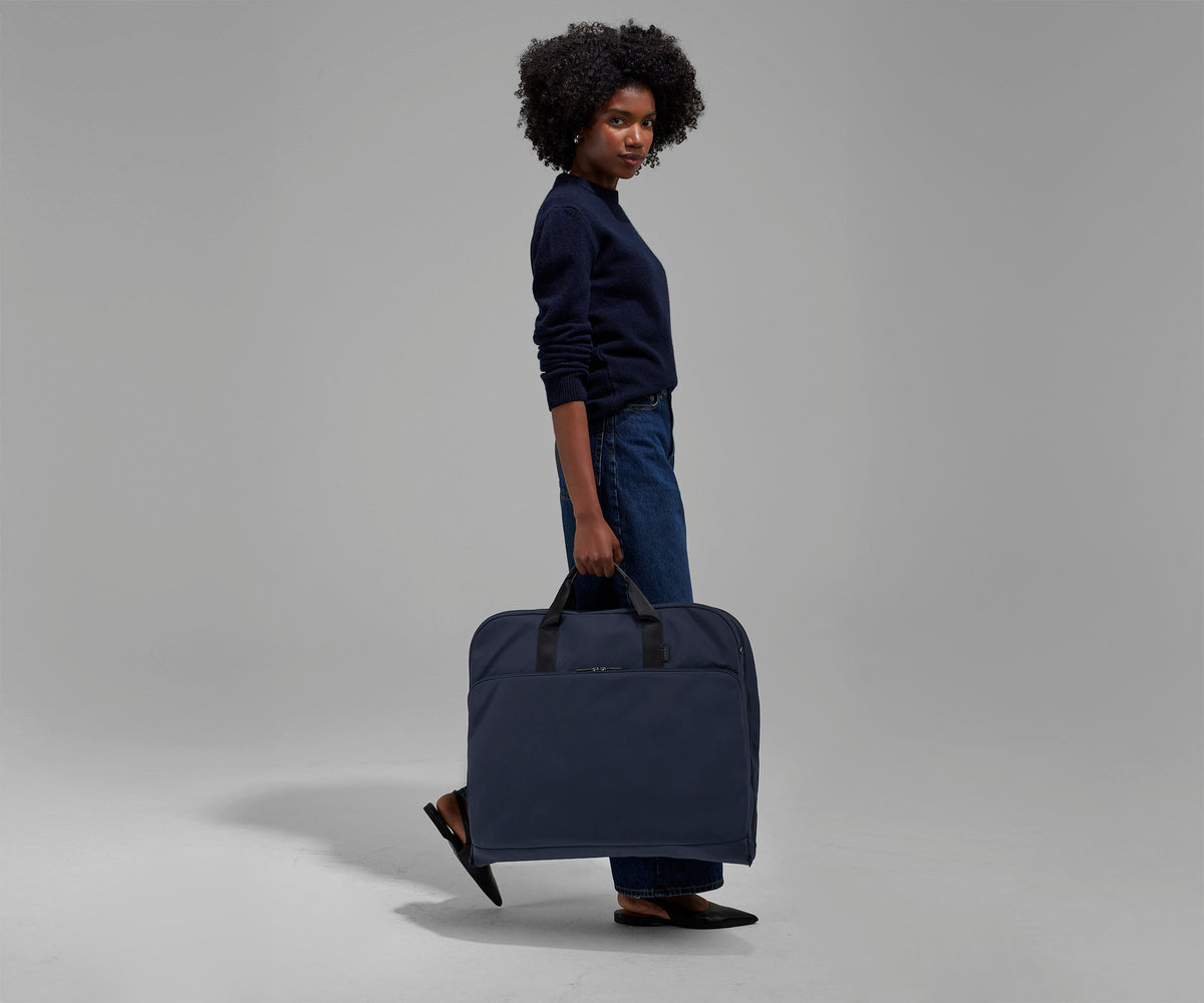 Away Garment Bag in Navy Blue