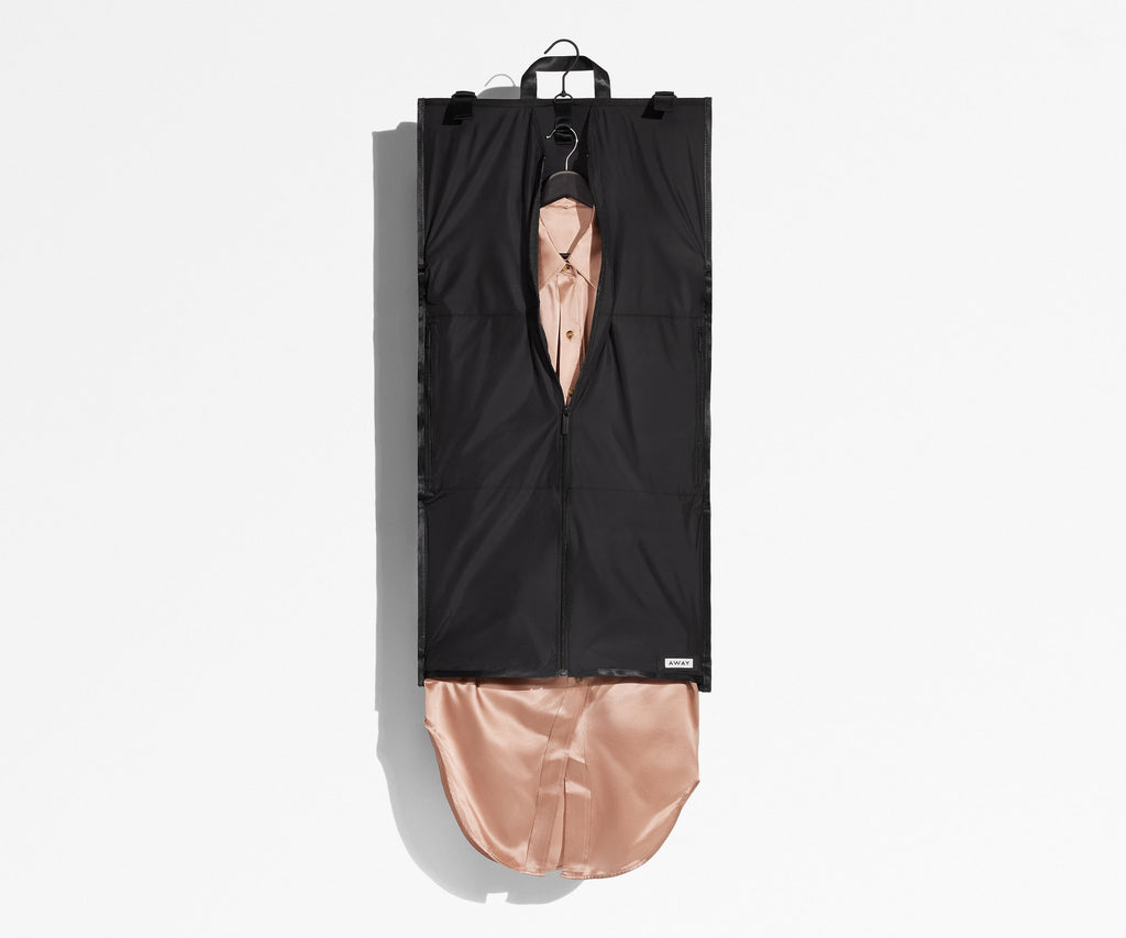Away The Centerfold Garment Sleeve Garment Bag - Jet Black