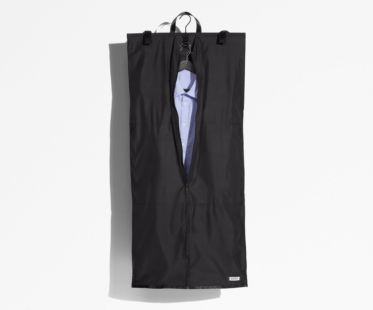 Away The Centerfold Garment Sleeve Garment Bag - Jet Black