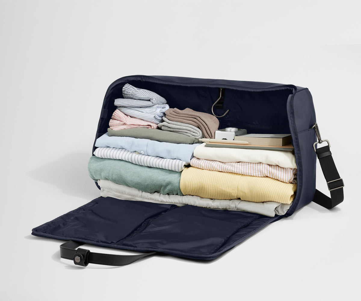 Away Garment Duffle Garment Bag - Navy Blue