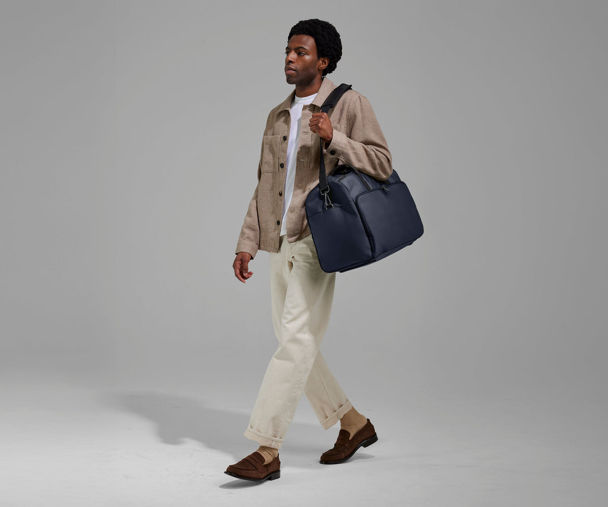 Away Garment Duffle Garment Bag - Navy Blue