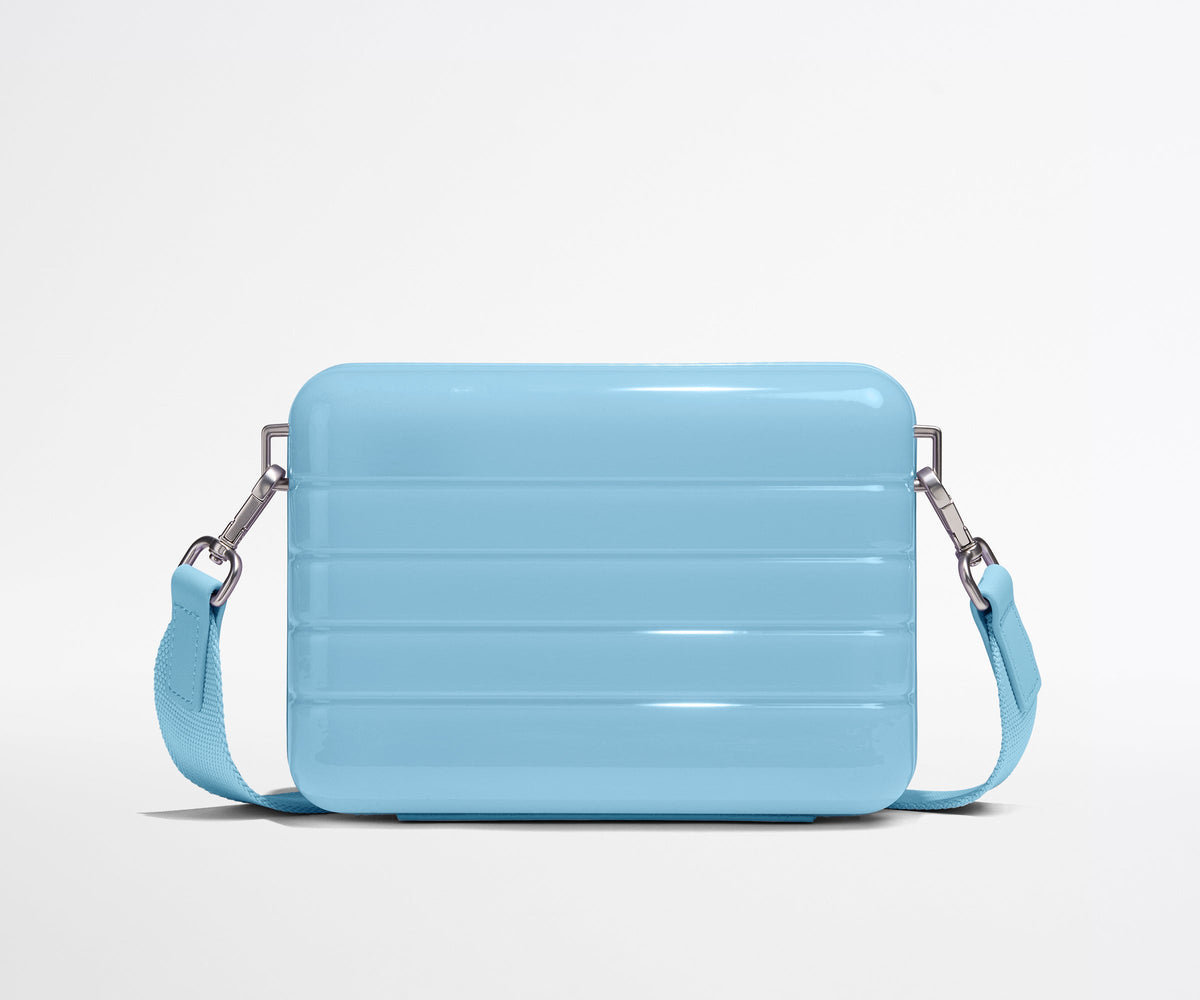 Away The Mini Crossbody Packing Cubes - Glazed Opal Blue