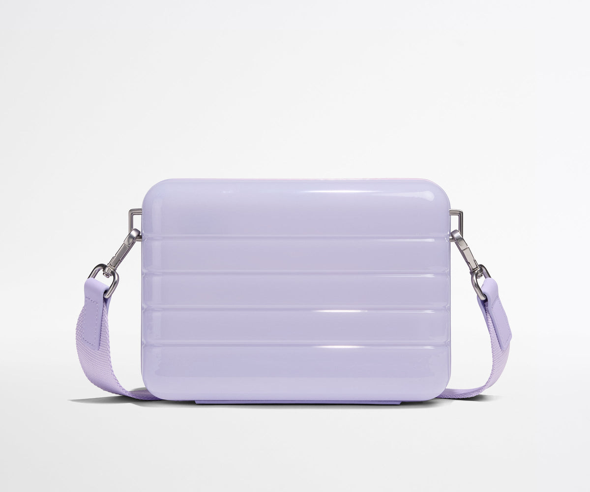Away The Mini Crossbody Packing Cubes - Glazed Lavender Haze Purple