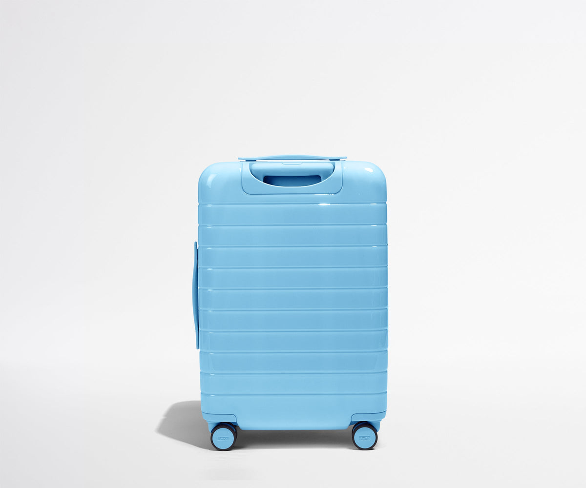 Away The Bigger Carry-On Suitcase - Glazed Opal Blue