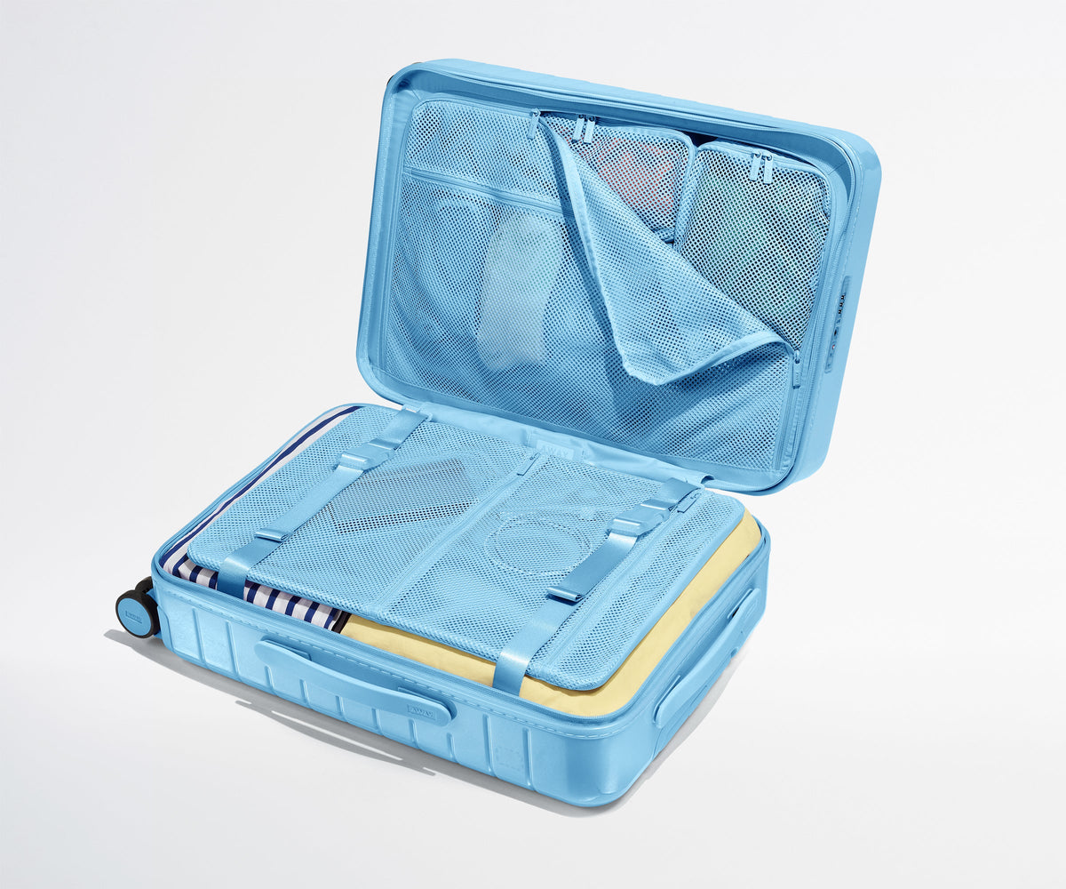 Away The Carry-On Suitcase - Glazed Opal Blue