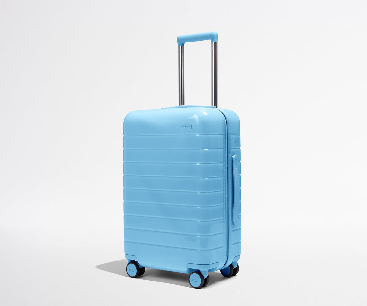 Away The Carry-On Suitcase - Glazed Opal Blue