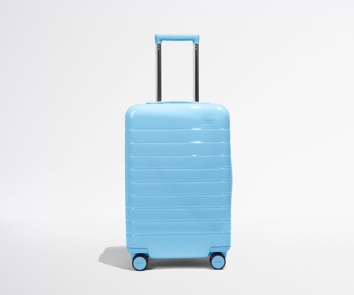 Away The Carry-On Suitcase - Glazed Opal Blue