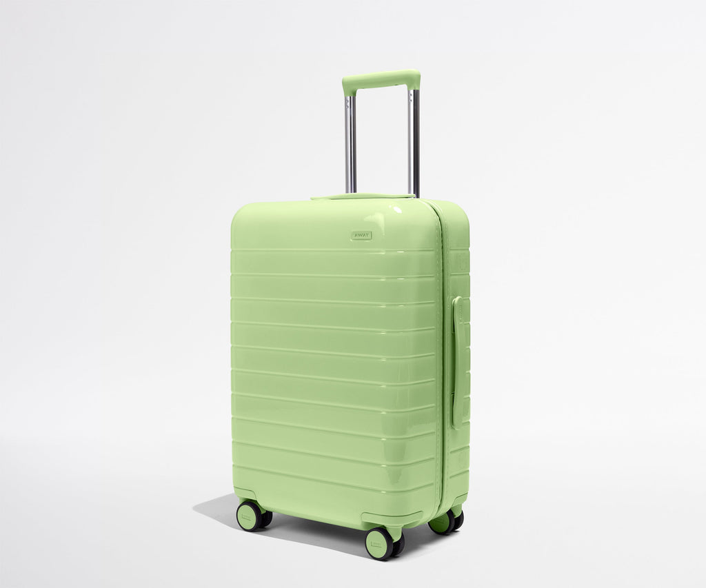 Away The Bigger Carry-On Suitcase - Glazed Matcha Milk Green