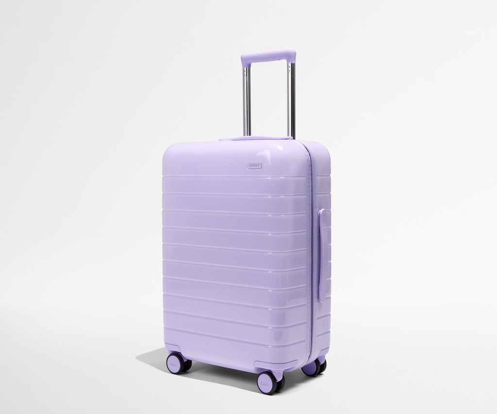 Away The Bigger Carry-On Suitcase - Glazed Lavender Haze Purple