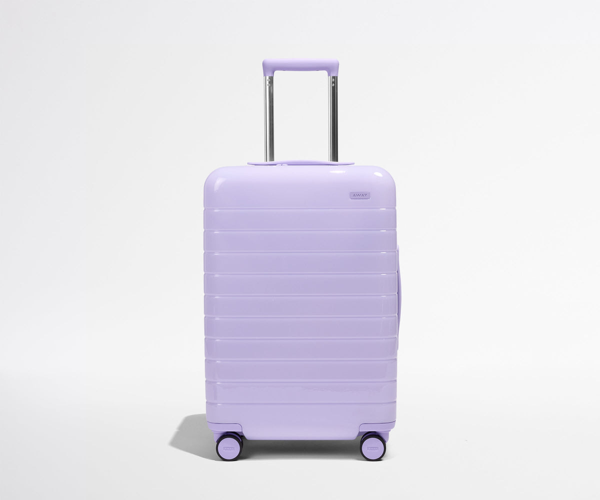 Away The Bigger Carry-On Suitcase - Glazed Lavender Haze Purple