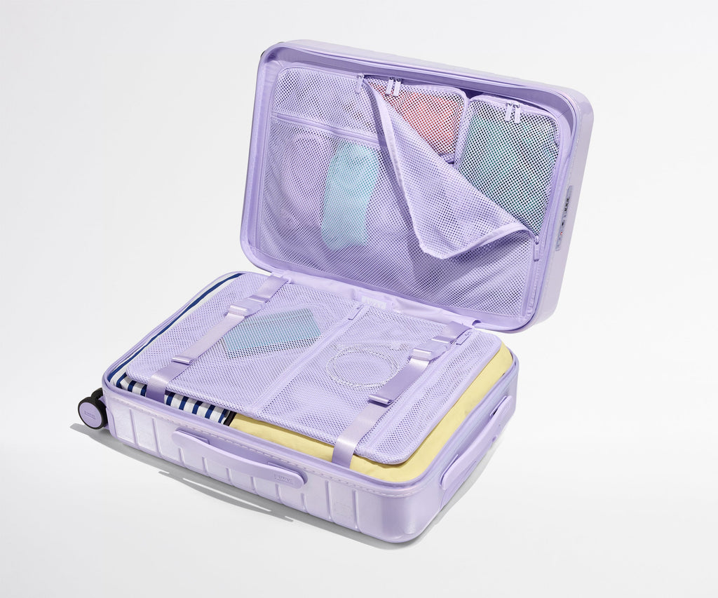 Away The Bigger Carry-On Suitcase - Glazed Lavender Haze Purple