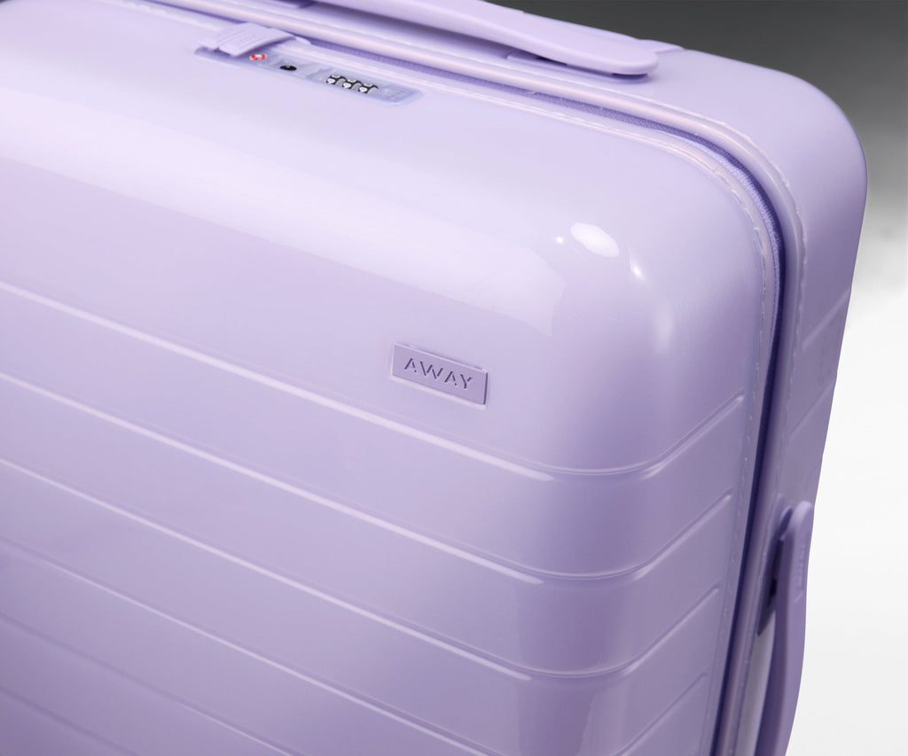 Away The Carry-On Suitcase - Glazed Lavender Haze Purple