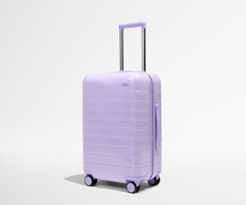 Away The Carry-On Suitcase - Glazed Lavender Haze Purple