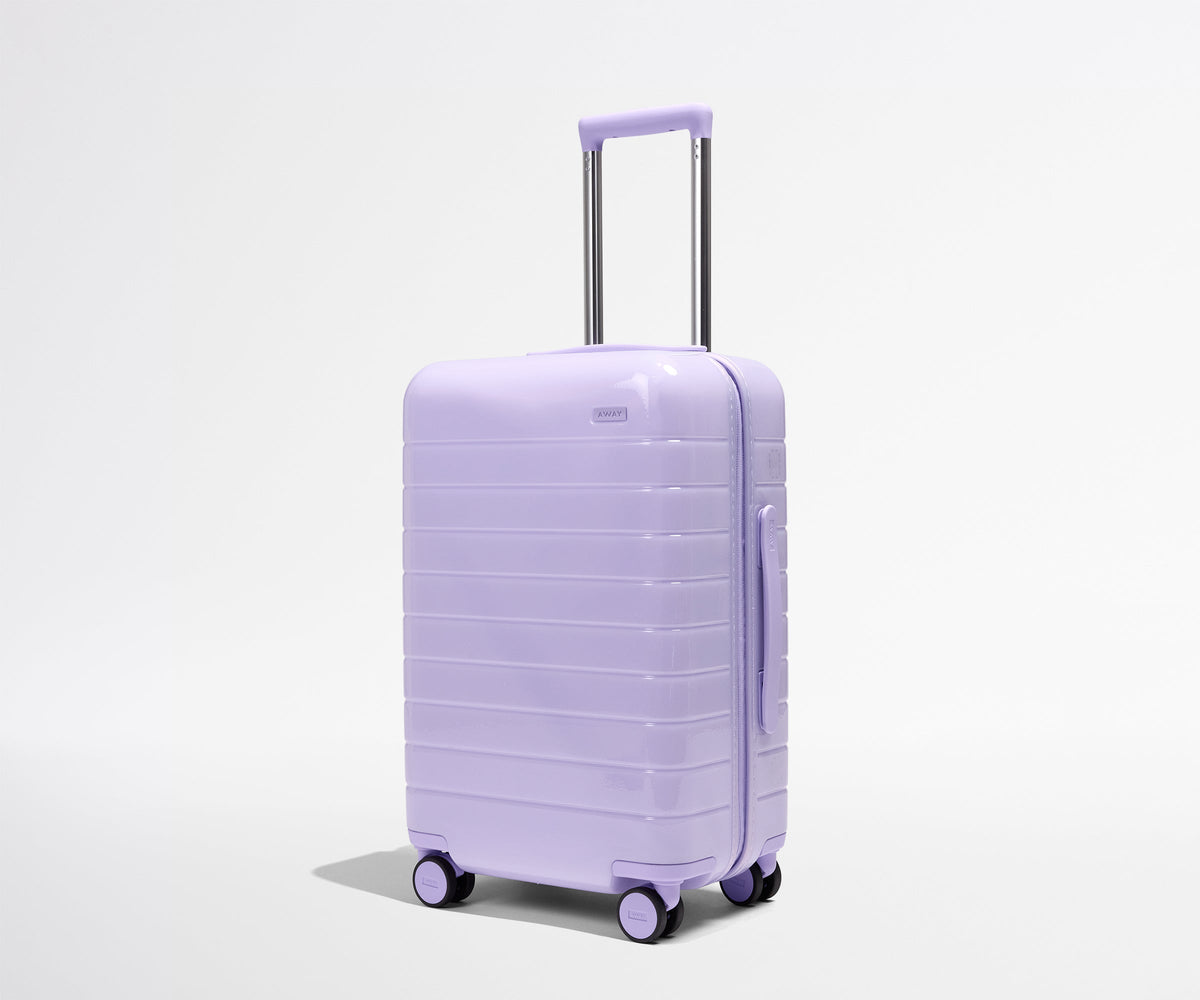 Away The Carry-On Suitcase - Glazed Lavender Haze Purple