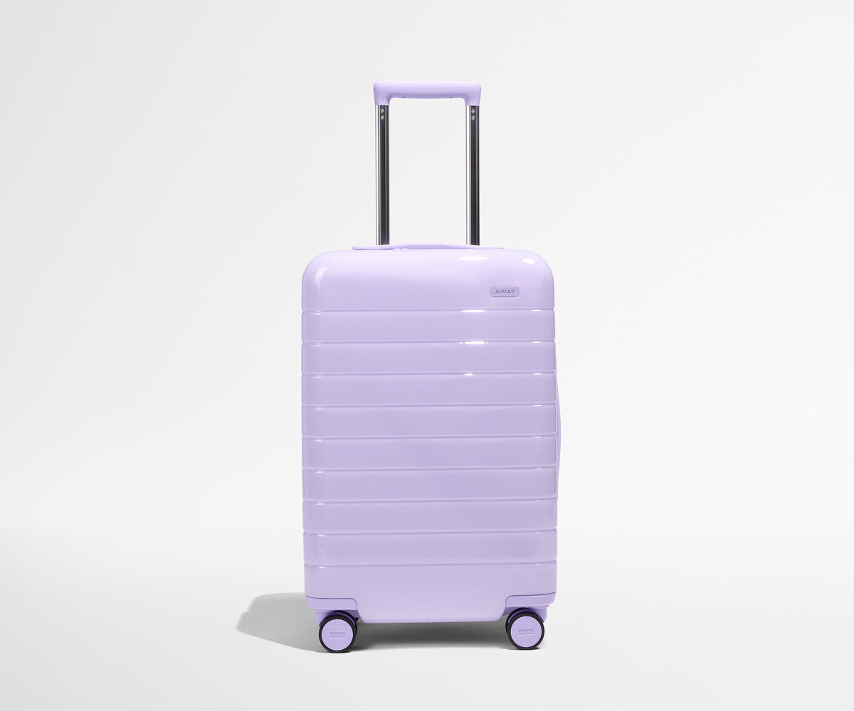 Away The Carry-On Suitcase - Glazed Lavender Haze Purple