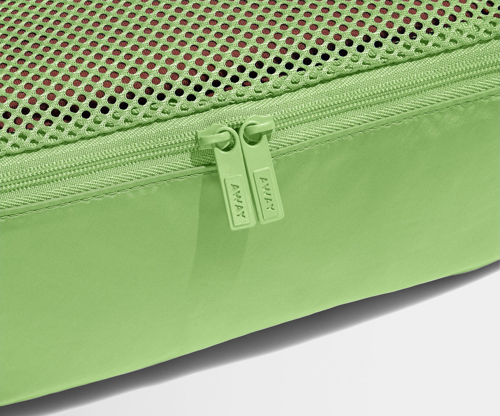 Away Insider Packing Cubes (Set of 4) in Matcha Milk Green