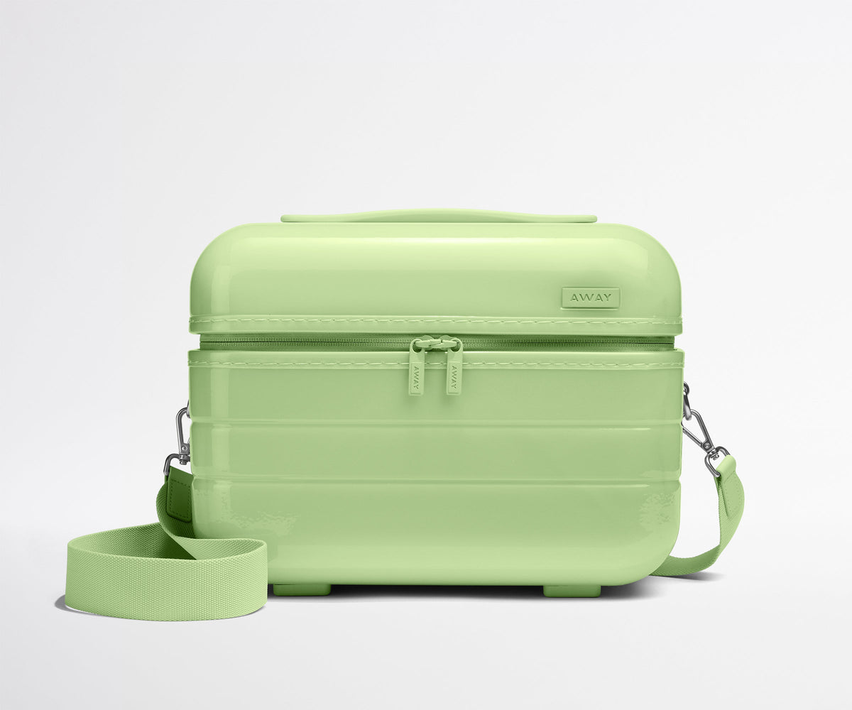 Away The Train Case Suitcase - Glazed Matcha Milk Green