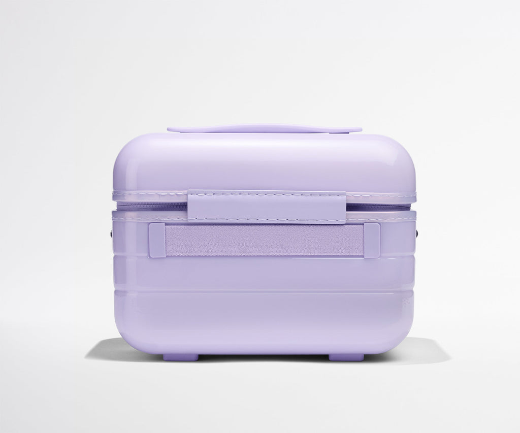 Away The Train Case Suitcase - Glazed Lavender Haze Purple