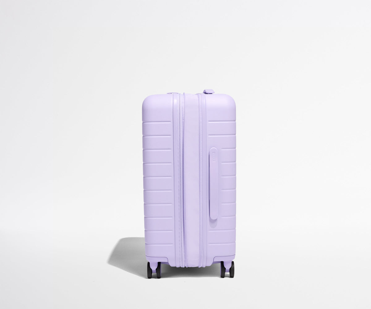 Away The Bigger Carry-On Flex Suitcase - Lavender Haze Purple