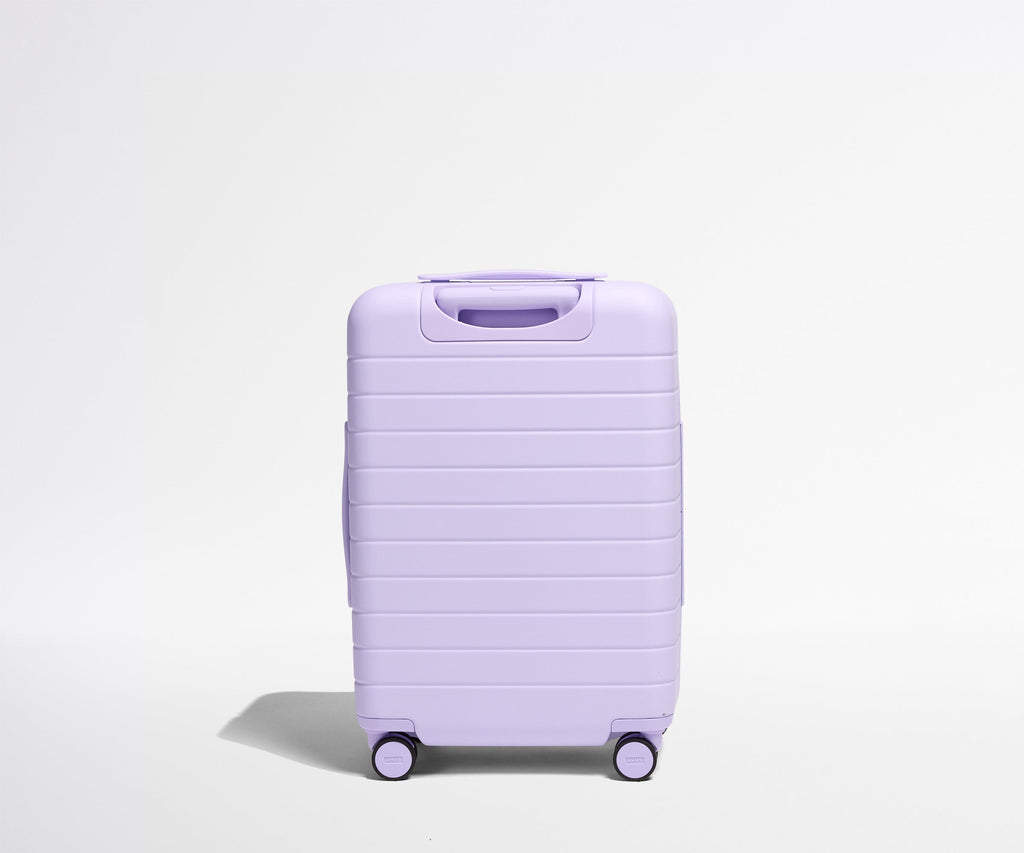 Away The Bigger Carry-On Flex Suitcase - Lavender Haze Purple
