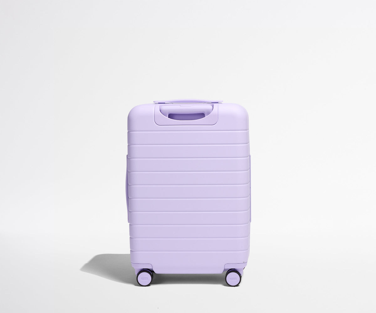 Away The Bigger Carry-On Flex Suitcase - Lavender Haze Purple