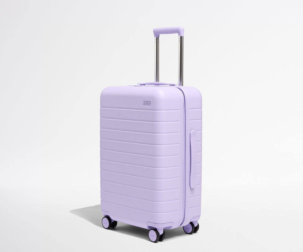 Away The Bigger Carry-On Suitcase - Lavender Haze Purple