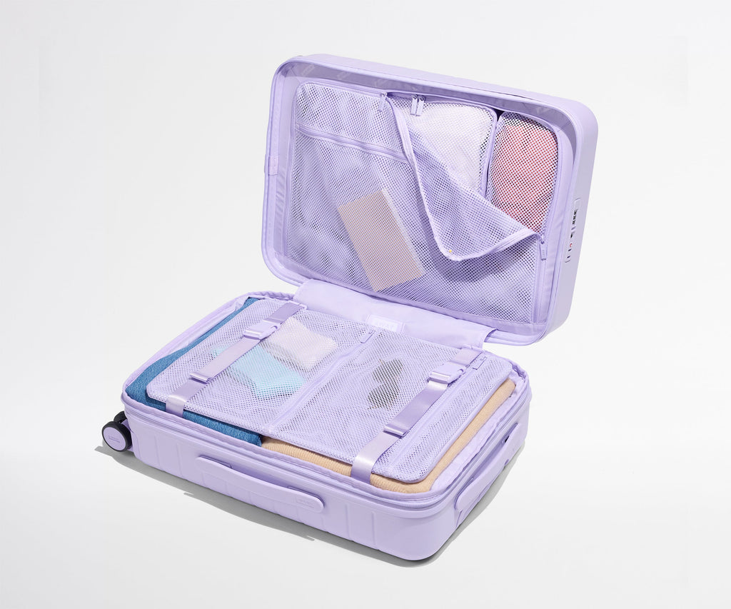 Away The Bigger Carry-On Suitcase - Lavender Haze Purple