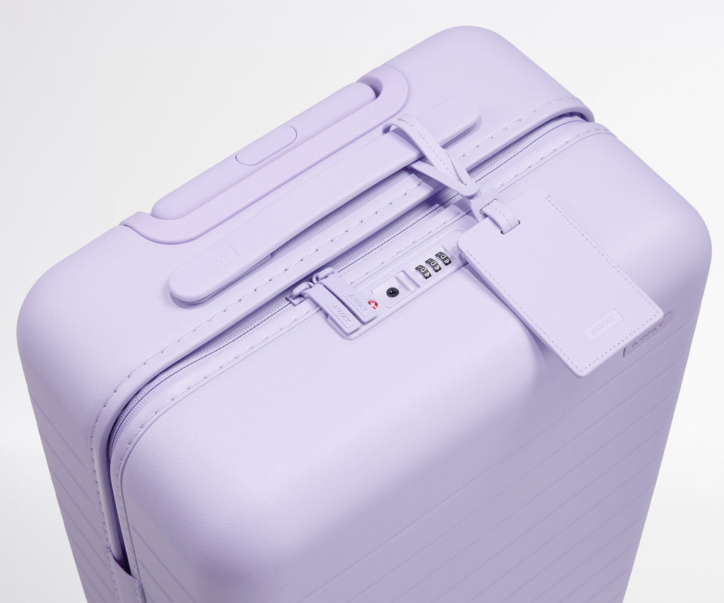 Away The Bigger Carry-On Suitcase - Lavender Haze Purple