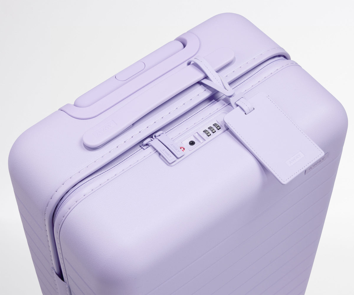 Away The Bigger Carry-On Suitcase - Lavender Haze Purple