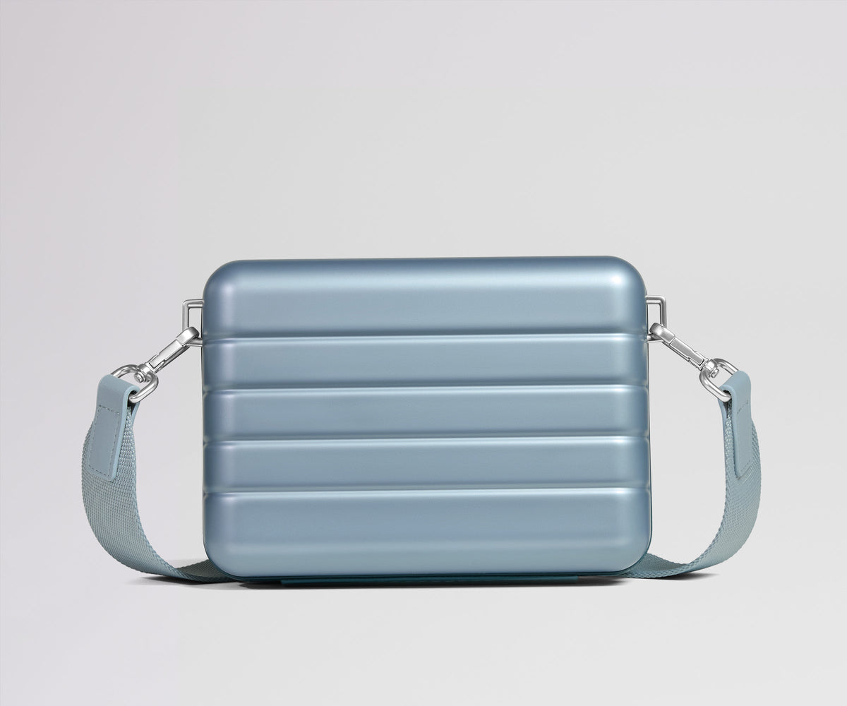 Away The Mini Crossbody Packing Cubes - Arctic Blue